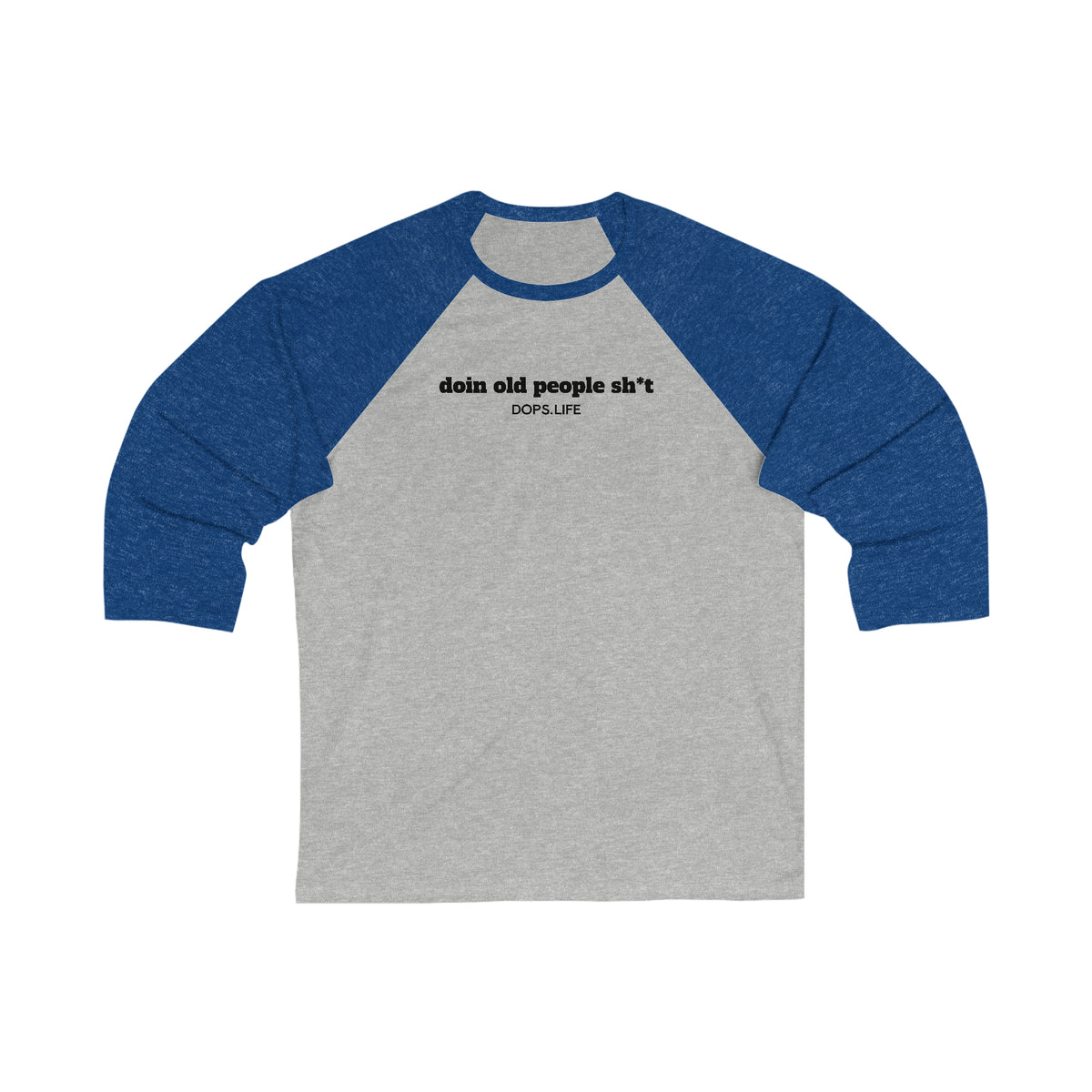 DOPS (PG-13) - Unisex 3\4 Sleeve Baseball Tee