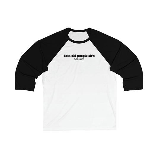 DOPS (PG-13) - Unisex 3\4 Sleeve Baseball Tee