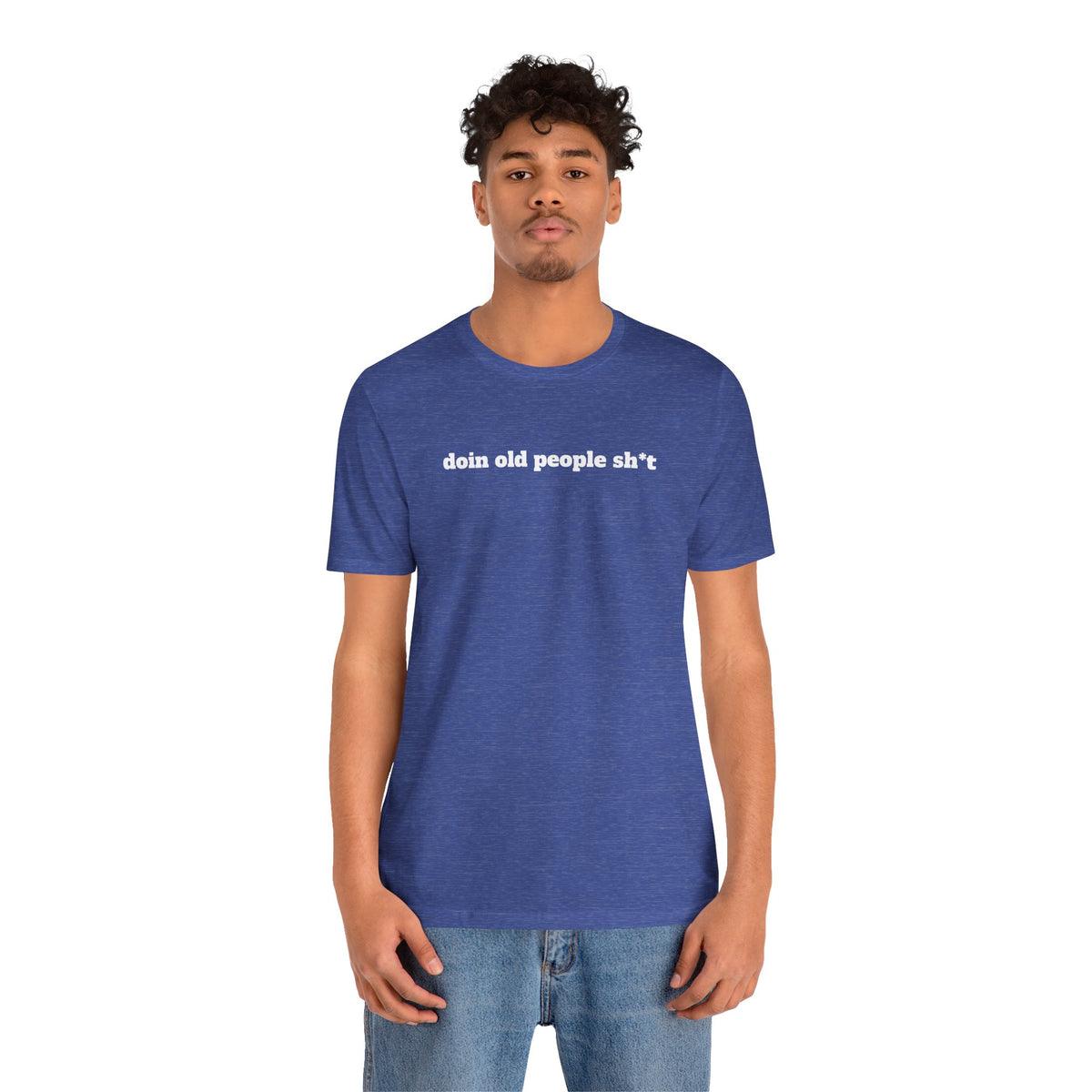 DOPS (Sport)  (PG-13) - White Letter Unisex Jersey Short Sleeve Tee