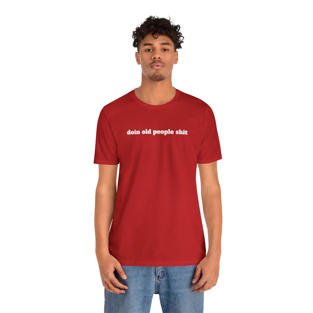 DOPS (Sport) - White Letter Unisex Jersey Short Sleeve Tee