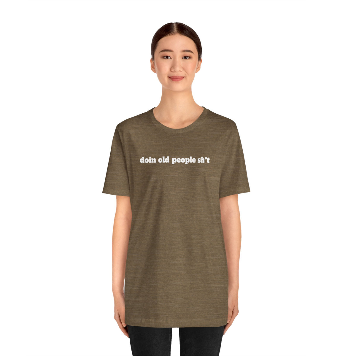 DOPS (Sport)  (PG-13) - White Letter Unisex Jersey Short Sleeve Tee