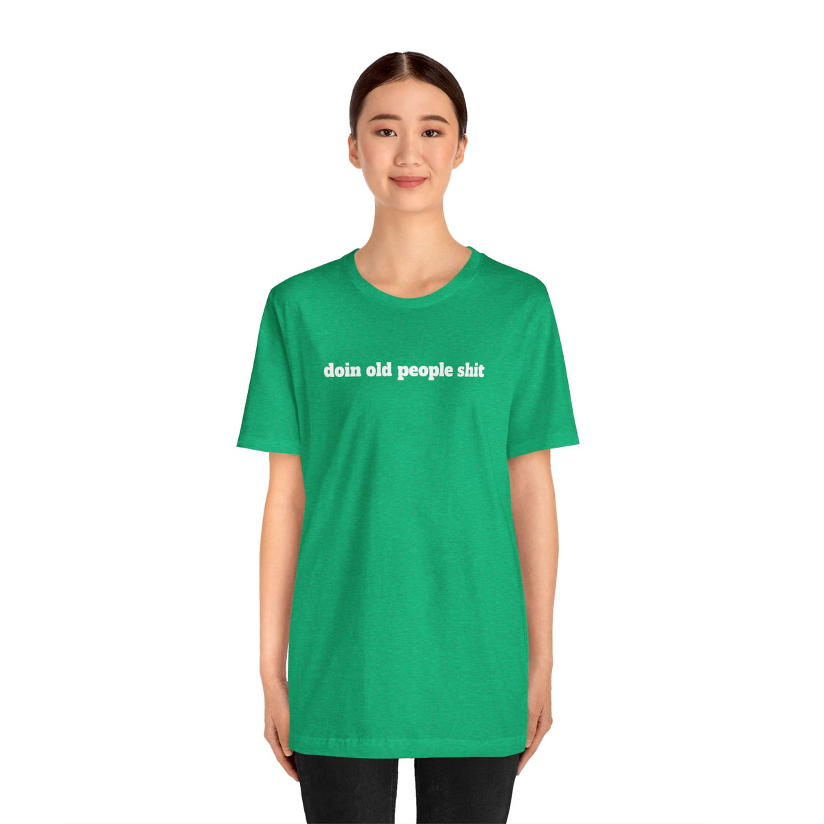 DOPS (Sport) - White Letter Unisex Jersey Short Sleeve Tee