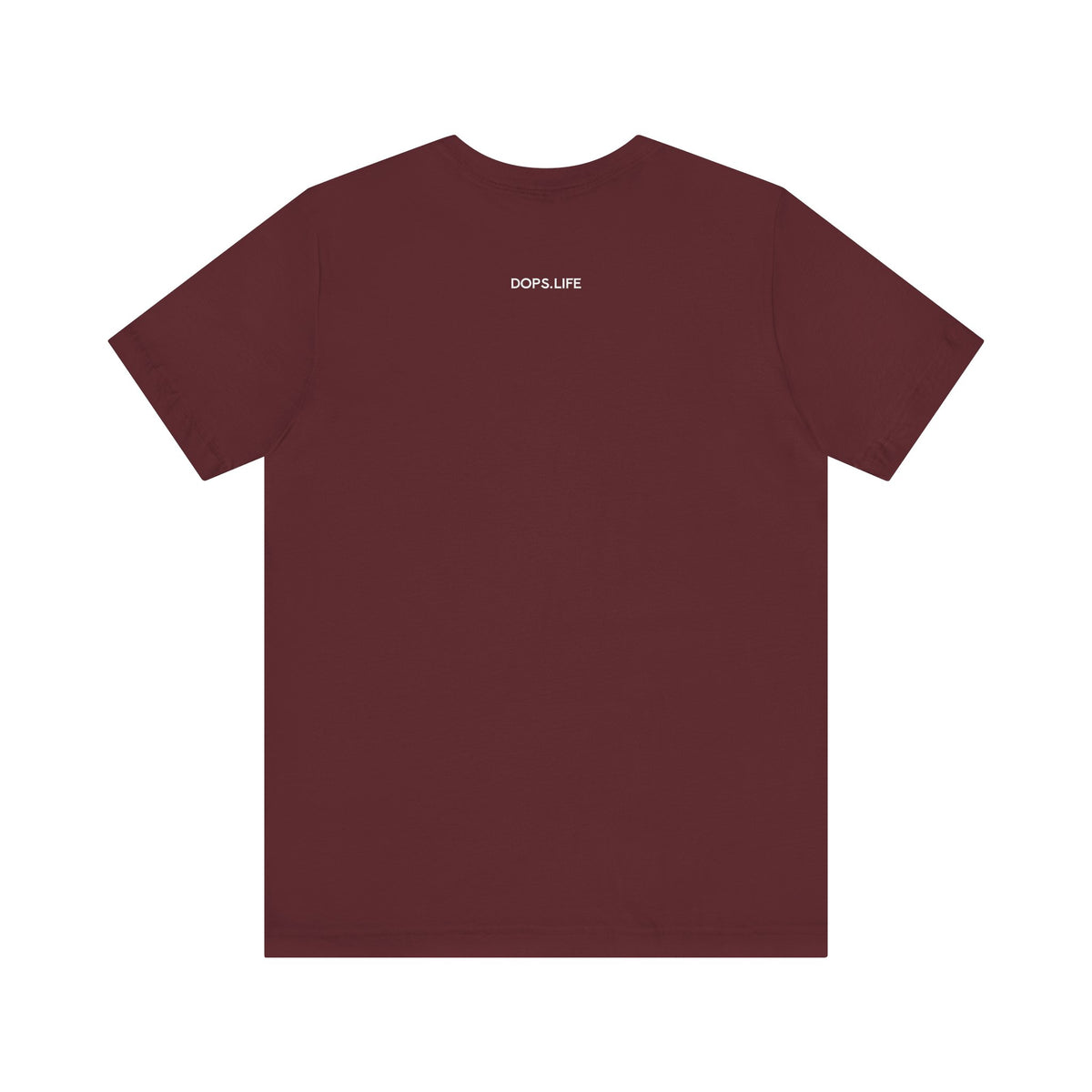 DOPS (Sport) - White Letter Unisex Jersey Short Sleeve Tee