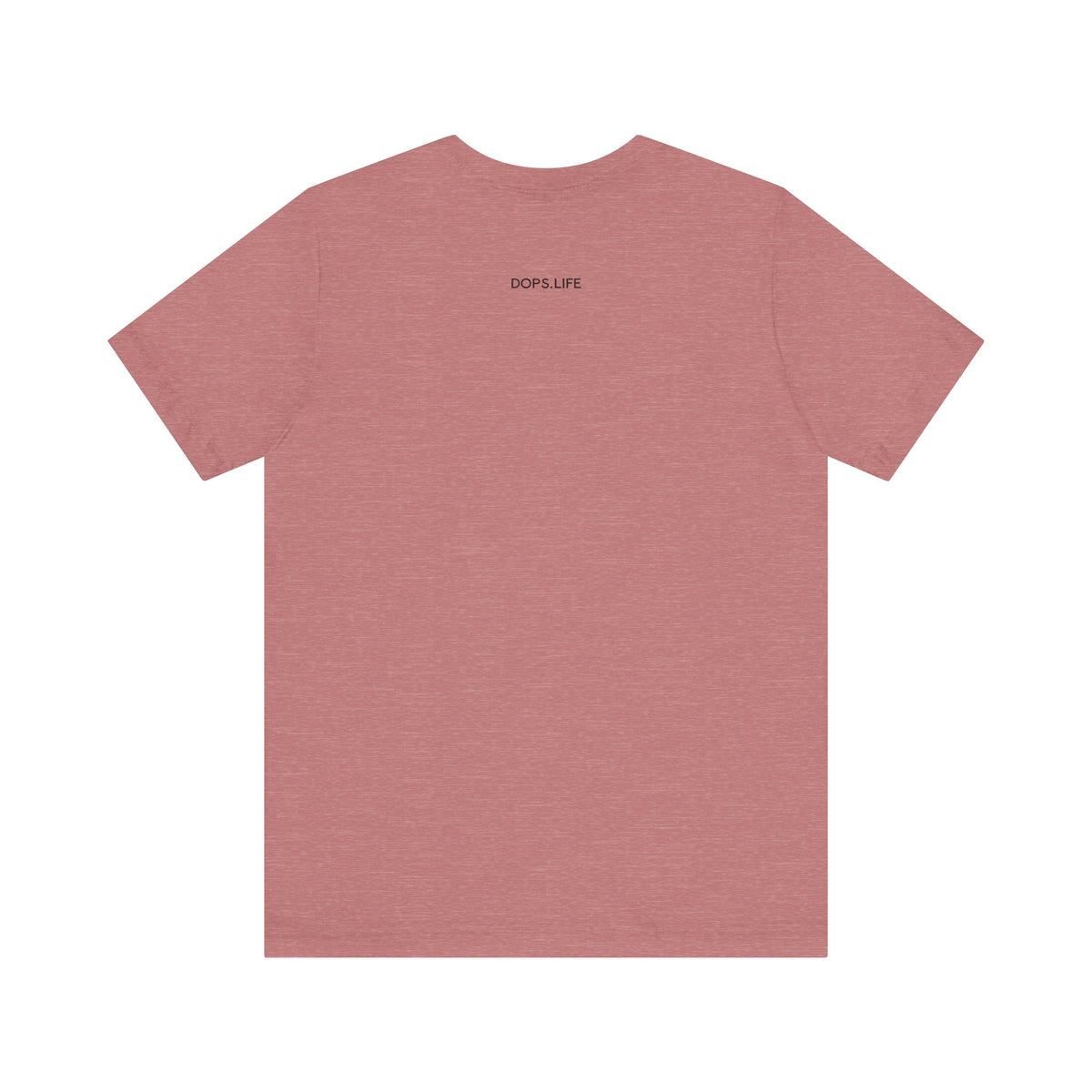 DOPS (Sport) - Black Letter Unisex Jersey Short Sleeve Tee