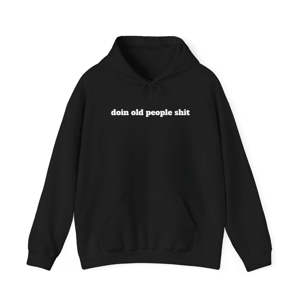 DOPS - White Letter Unisex Heavy Blend™ Hooded Sweatshirt