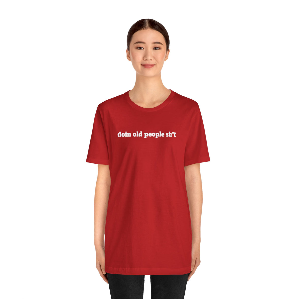 DOPS (Sport)  (PG-13) - White Letter Unisex Jersey Short Sleeve Tee