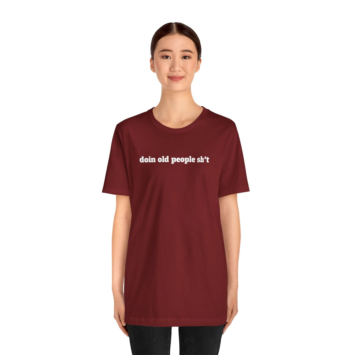 DOPS (Sport)  (PG-13) - White Letter Unisex Jersey Short Sleeve Tee