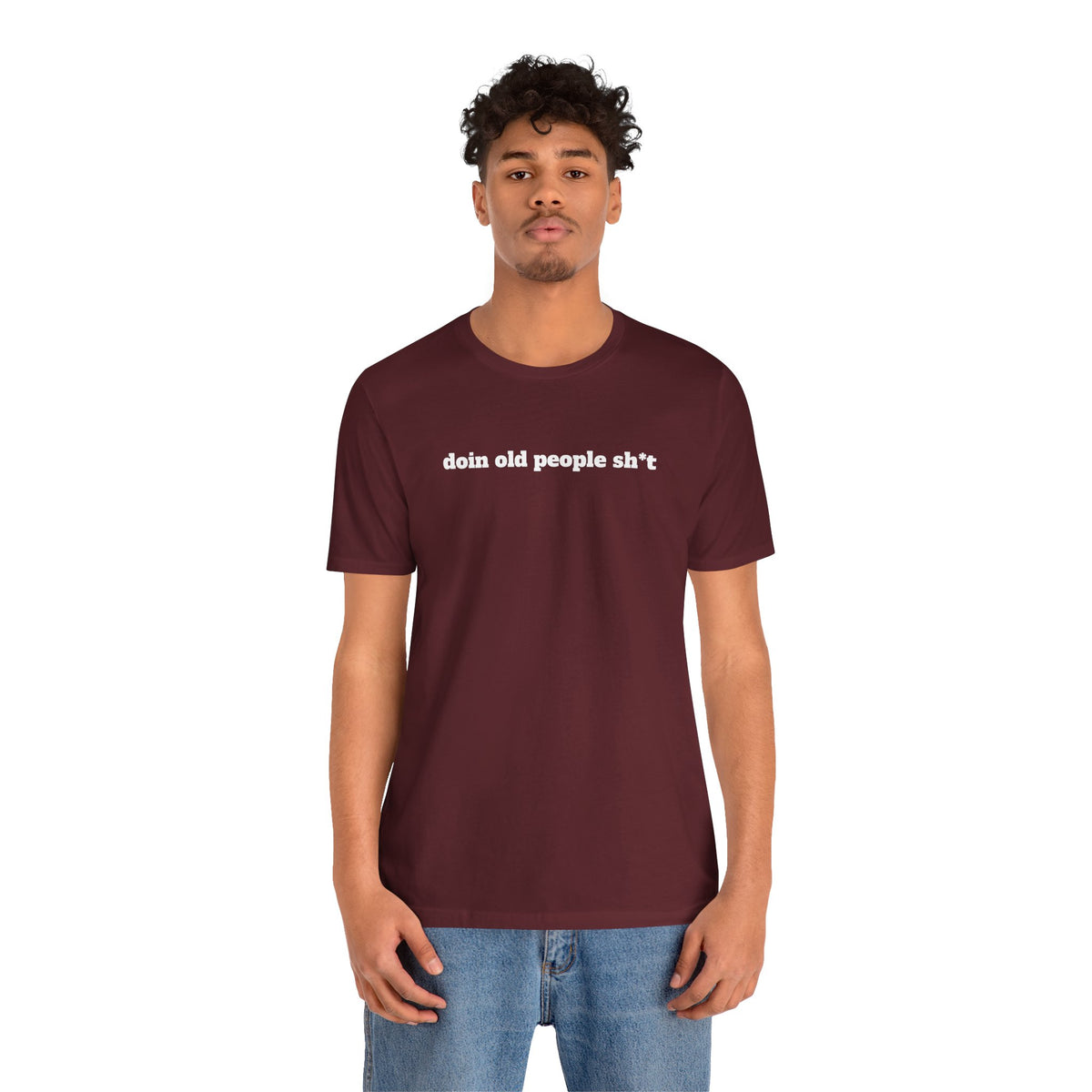 DOPS (Sport)  (PG-13) - White Letter Unisex Jersey Short Sleeve Tee