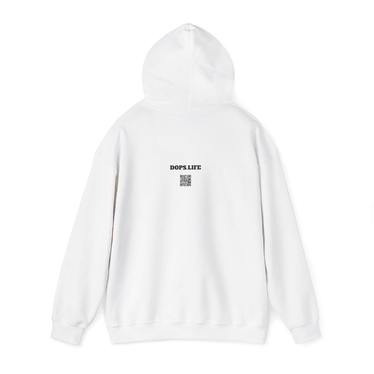 DOPS - (PG-13) Black Letter Unisex Heavy Blend™ Hooded Sweatshirt