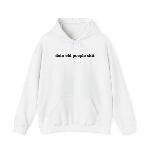 DOPS - Black Letter Unisex Heavy Blend™ Hooded Sweatshirt
