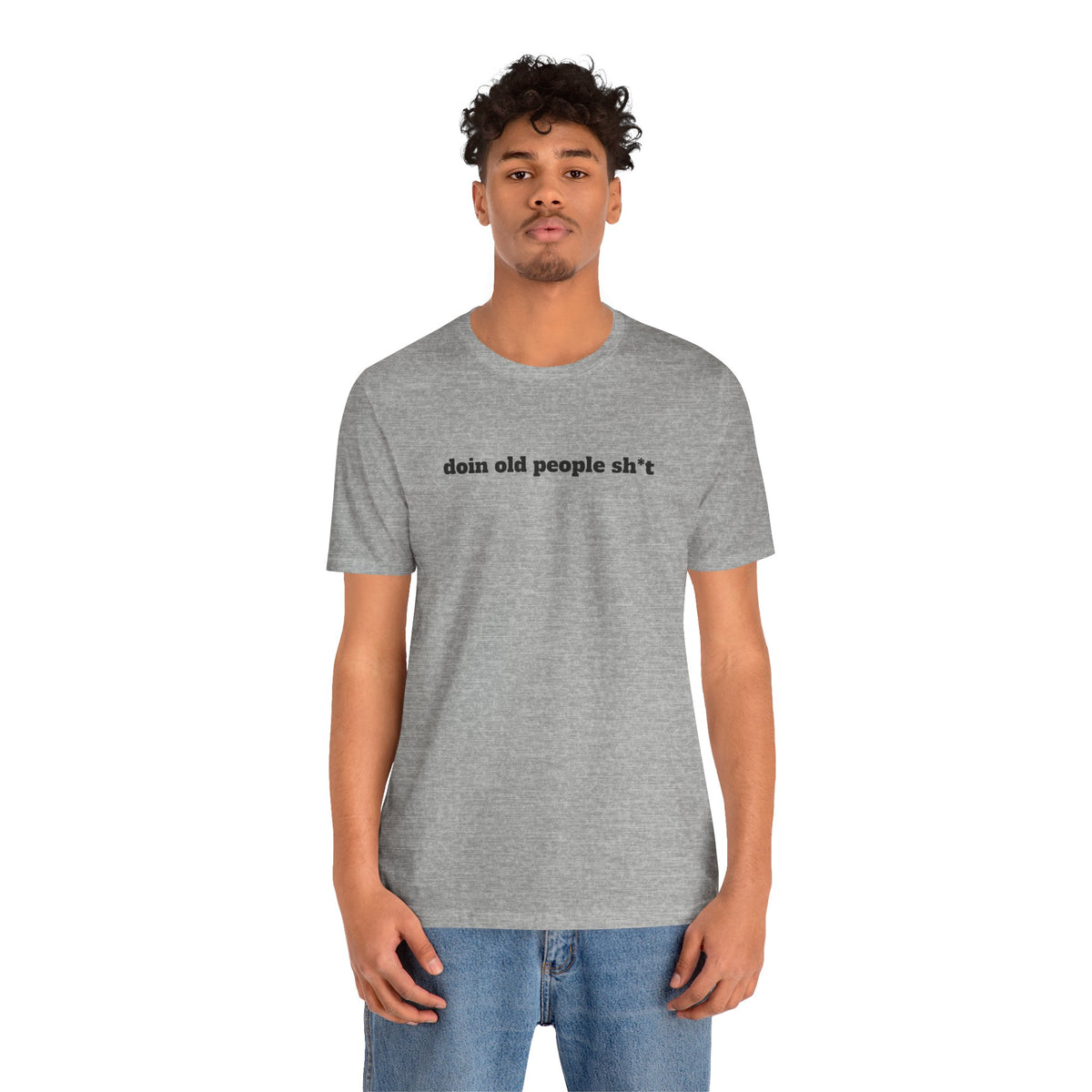 DOPS (Sport) (PG-13) - Black Letter Unisex Jersey Short Sleeve Tee