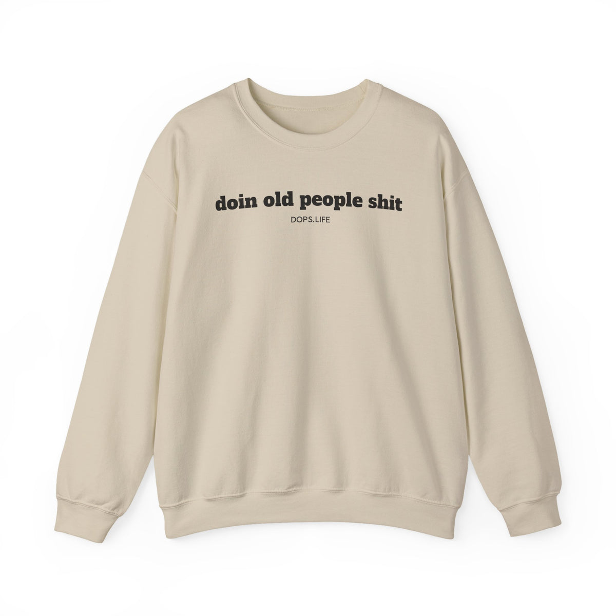 DOPS - Black Letter Unisex Heavy Blend™ Crewneck Sweatshirt