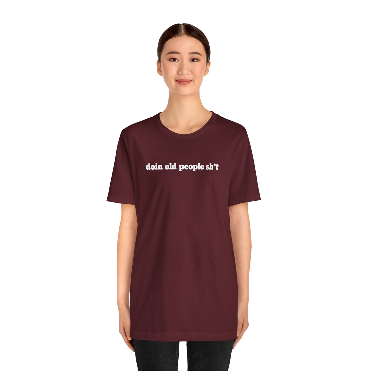DOPS (Sport)  (PG-13) - White Letter Unisex Jersey Short Sleeve Tee