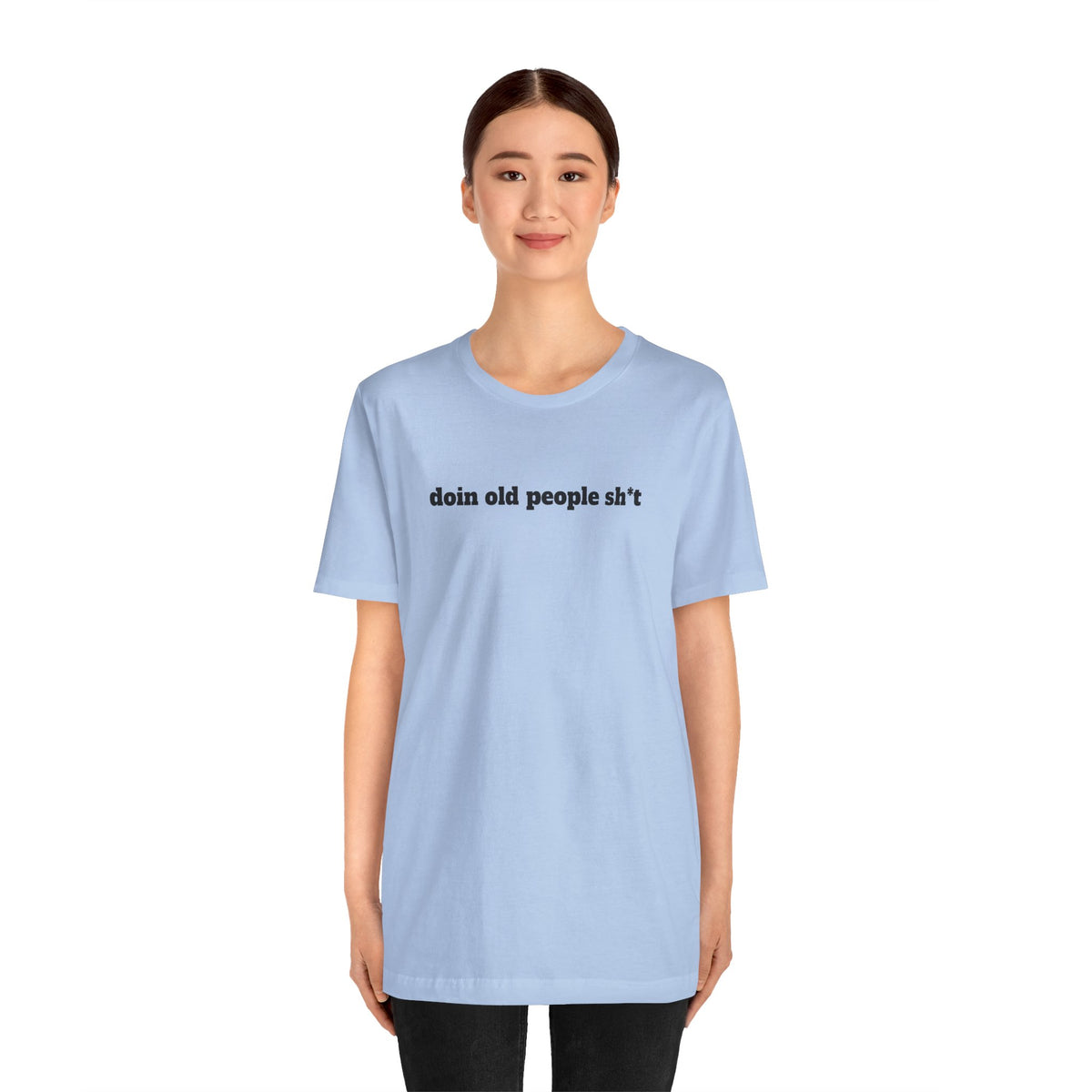 DOPS (Sport) (PG-13) - Black Letter Unisex Jersey Short Sleeve Tee