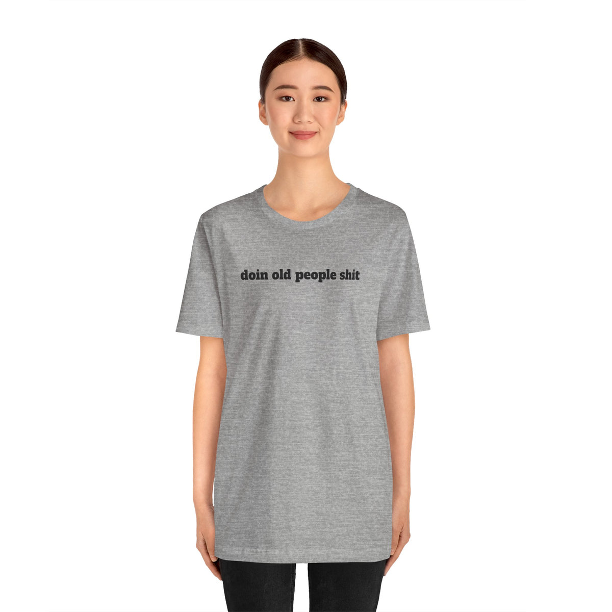 DOPS (Sport) - Black Letter Unisex Jersey Short Sleeve Tee