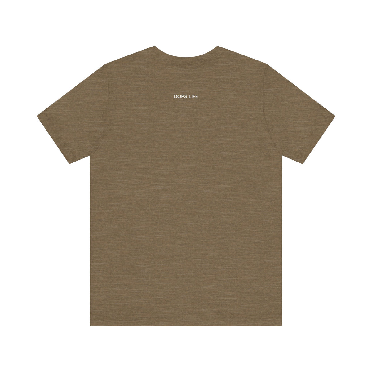 DOPS (Sport) - White Letter Unisex Jersey Short Sleeve Tee