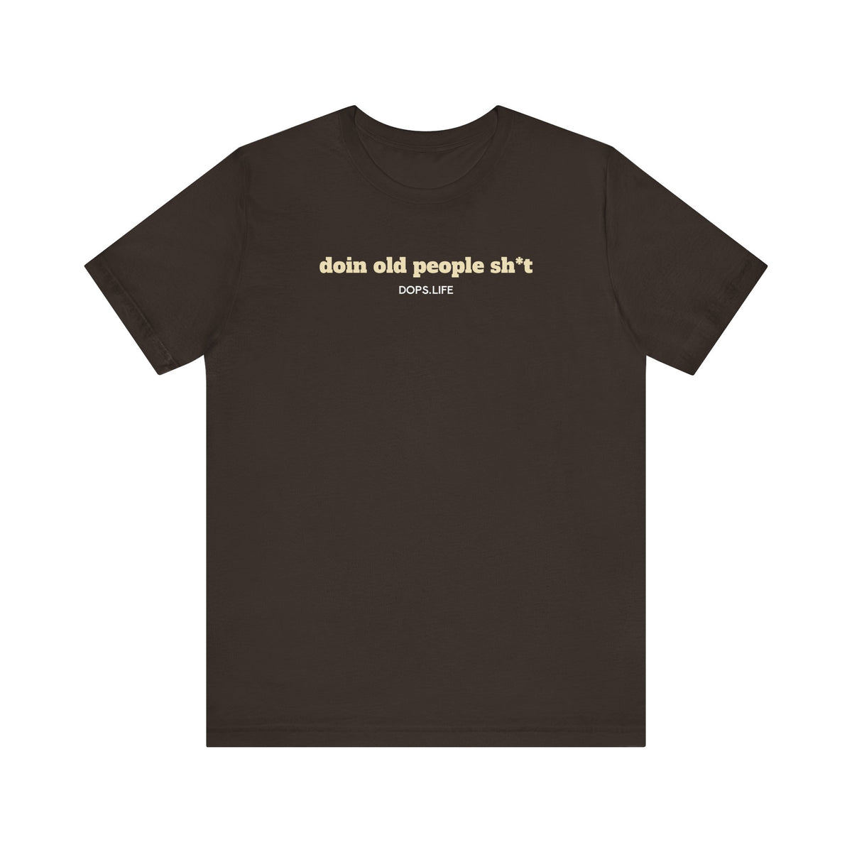 DOPS (Sport) (PG-13) - Custom Print Dark - Gold Hour Glass Logo