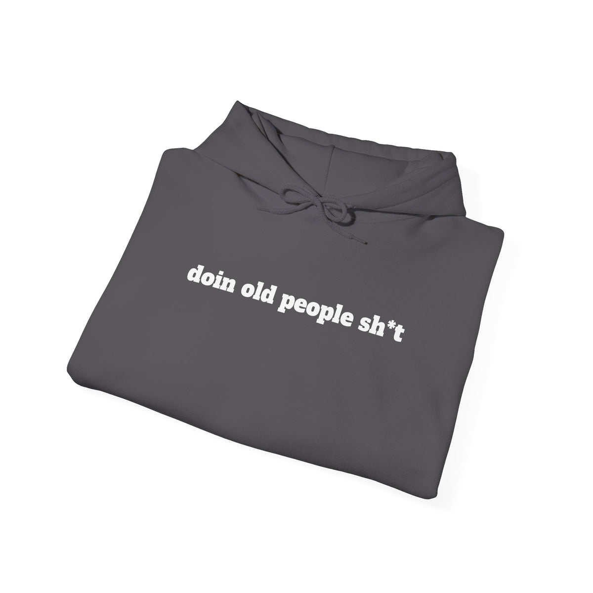 DOPS - (PG-13) White Letter Unisex Heavy Blend™ Hooded Sweatshirt