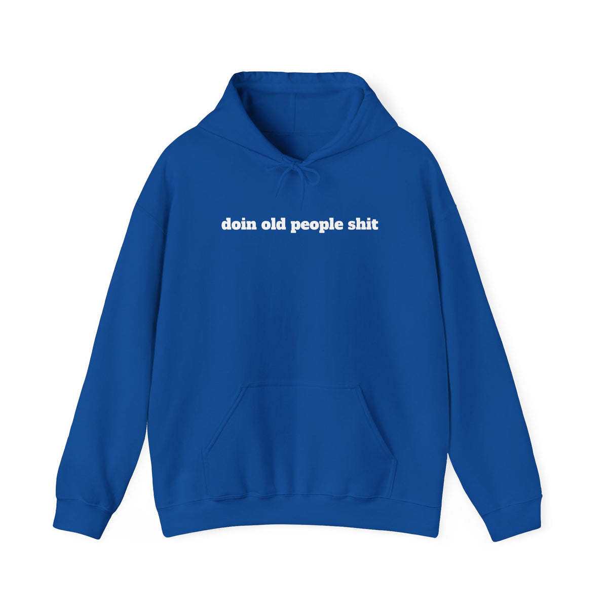 DOPS - White Letter Unisex Heavy Blend™ Hooded Sweatshirt
