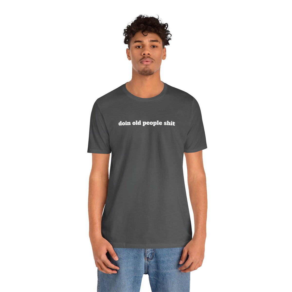 DOPS (Sport) - White Letter Unisex Jersey Short Sleeve Tee