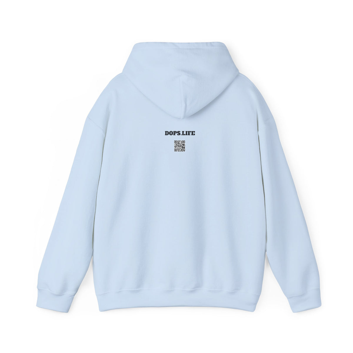 DOPS - Black Letter Unisex Heavy Blend™ Hooded Sweatshirt