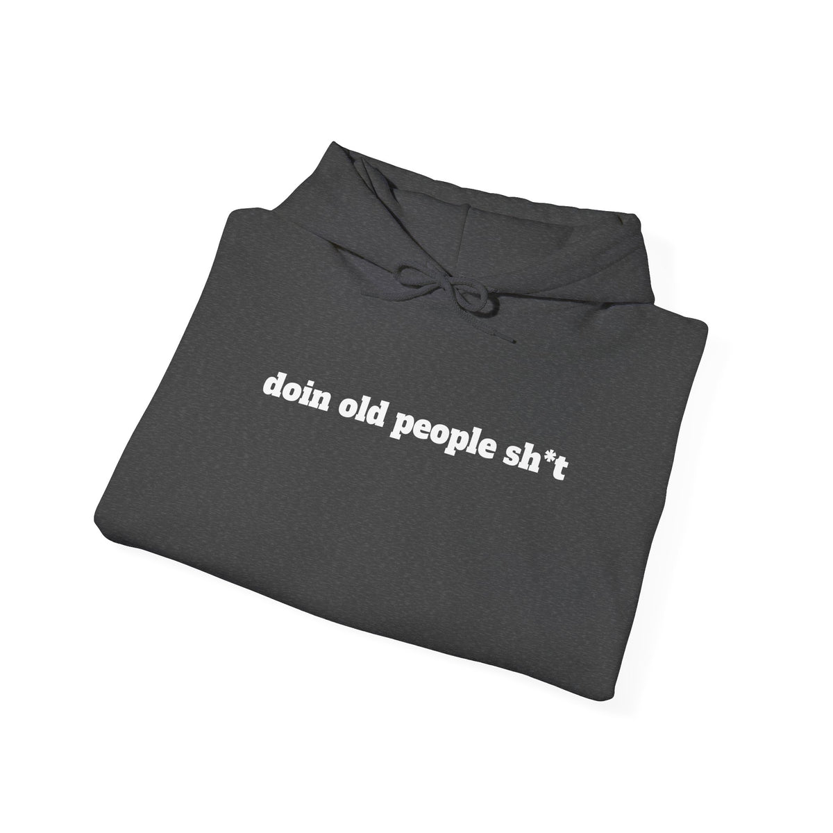 DOPS - (PG-13) White Letter Unisex Heavy Blend™ Hooded Sweatshirt
