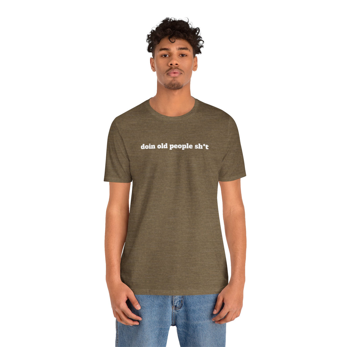 DOPS (Sport)  (PG-13) - White Letter Unisex Jersey Short Sleeve Tee
