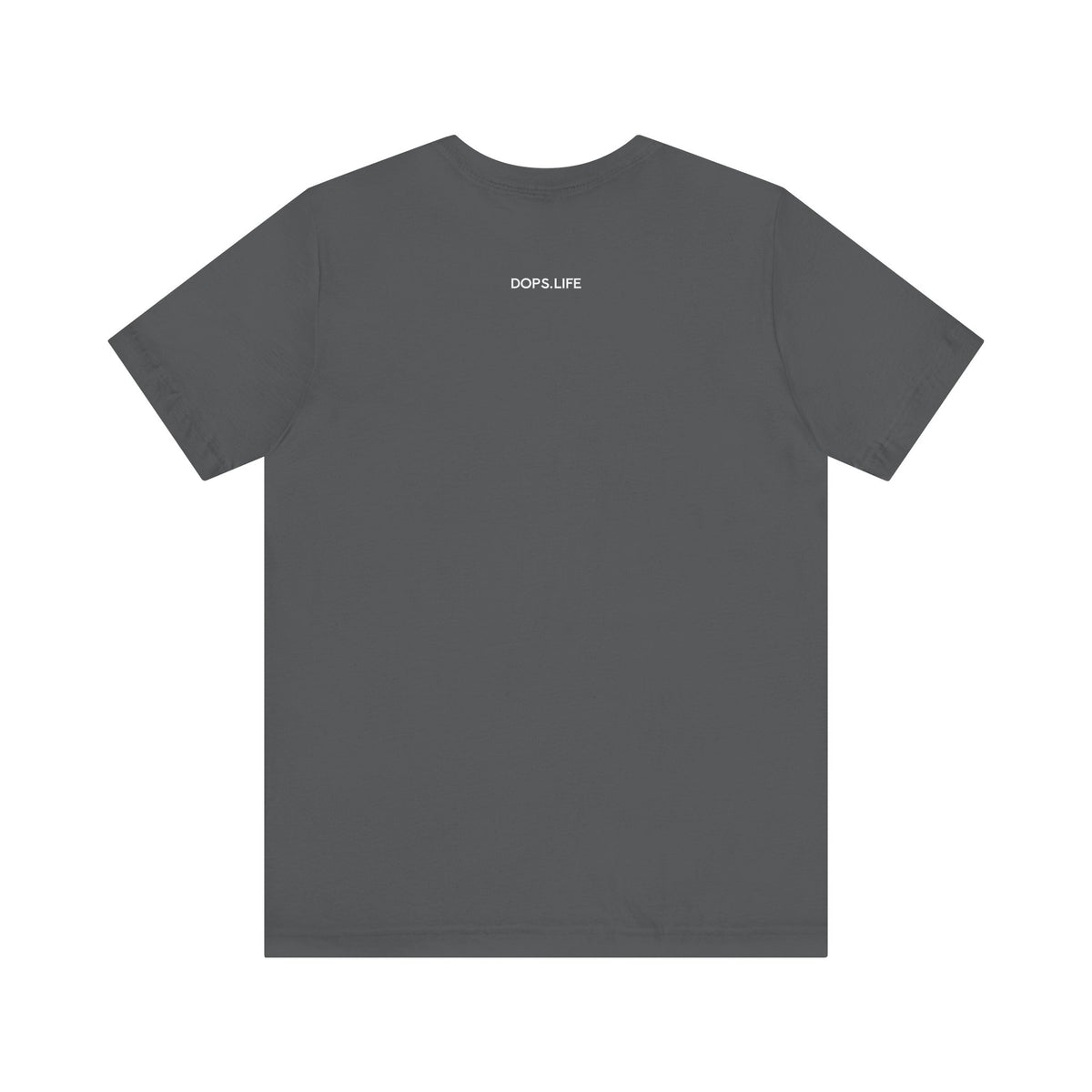 DOPS (Sport) - White Letter Unisex Jersey Short Sleeve Tee