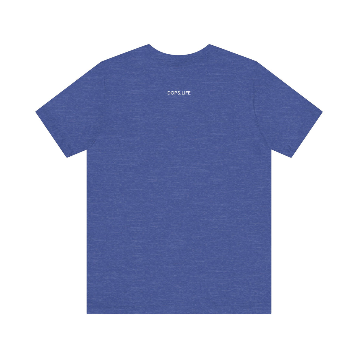 DOPS (Sport) - White Letter Unisex Jersey Short Sleeve Tee