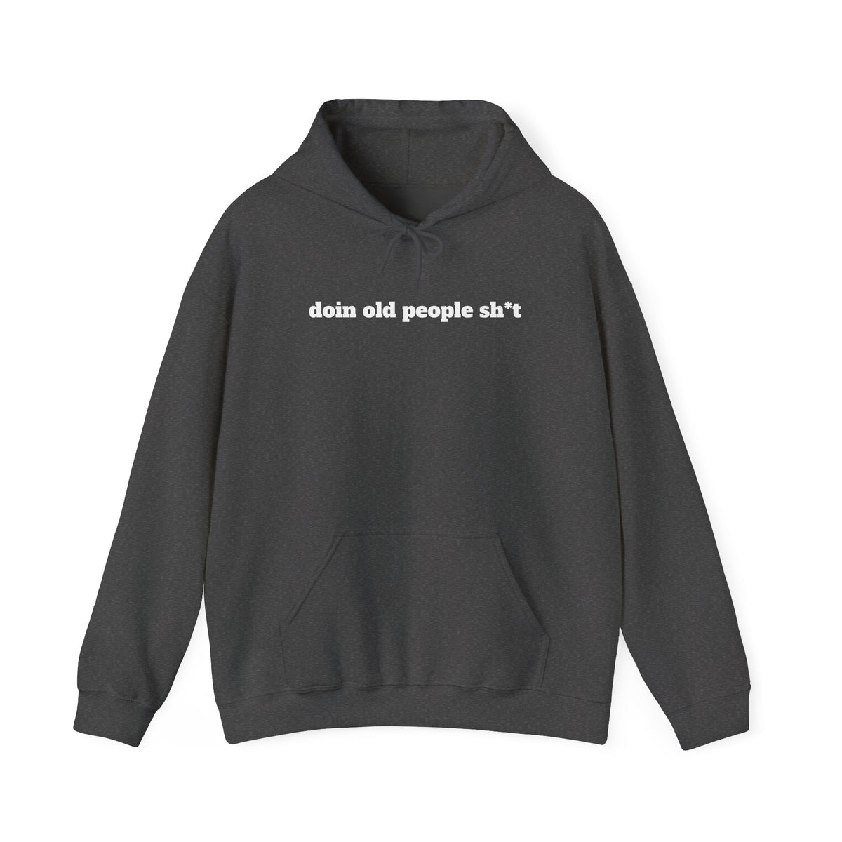 DOPS - (PG-13) White Letter Unisex Heavy Blend™ Hooded Sweatshirt
