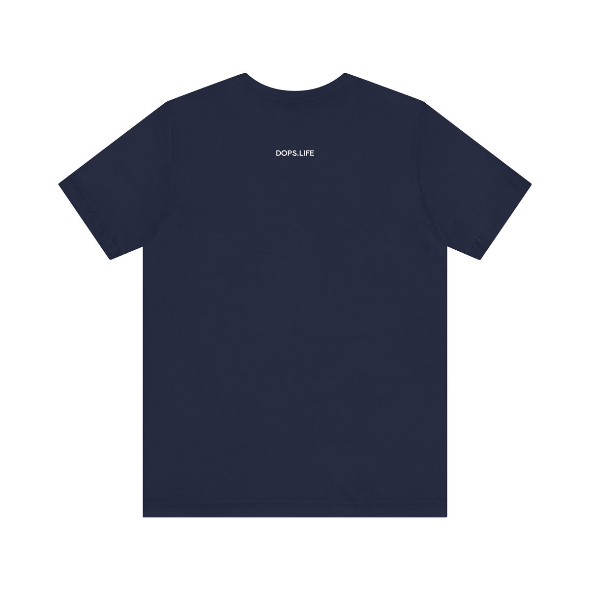 DOPS (Sport)  (PG-13) - White Letter Unisex Jersey Short Sleeve Tee
