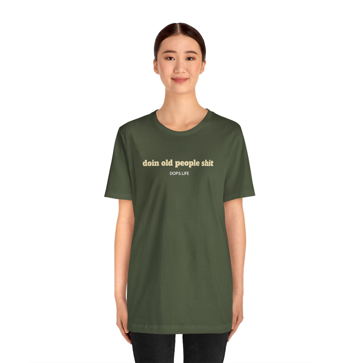 DOPS (Sport) - Custom Print Dark - Gold Hour Glass Logo