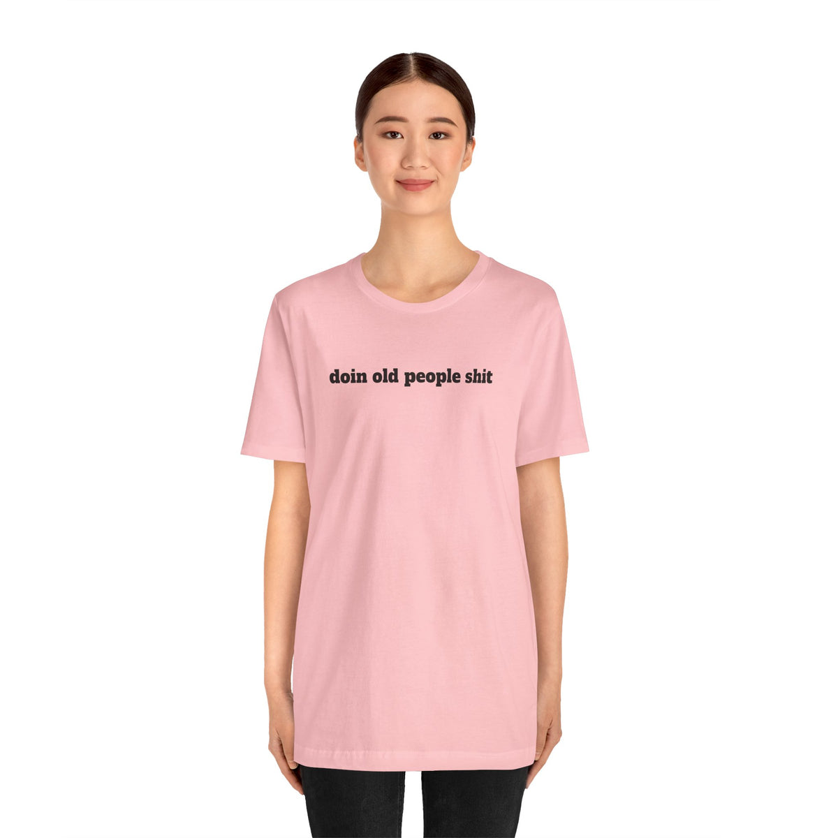 DOPS (Sport) - Black Letter Unisex Jersey Short Sleeve Tee